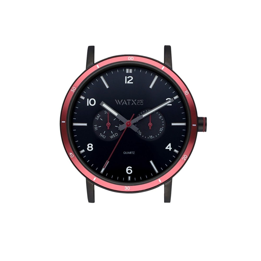 Montre Unisexe Watx & Colors WXCA2719  Noir (Ø 44 mm)