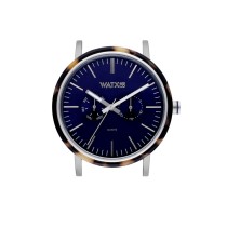 Montre Unisexe Watx & Colors WXCA2739 Argenté (Ø 44 mm)