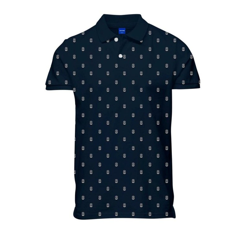 Polo à manches courtes homme JORCOLLECT Jack & Jones  SS FST 12232663 Blue marine