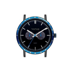 Montre Unisexe Watx & Colors WXCA2746 Noir (Ø 44 mm)