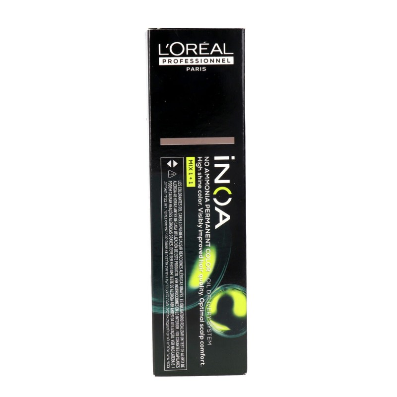 Teinture permanente L'Oreal Professionnel Paris Inoa Color Nº 6.13 Doré Blond Foncé Cendré (60 g)