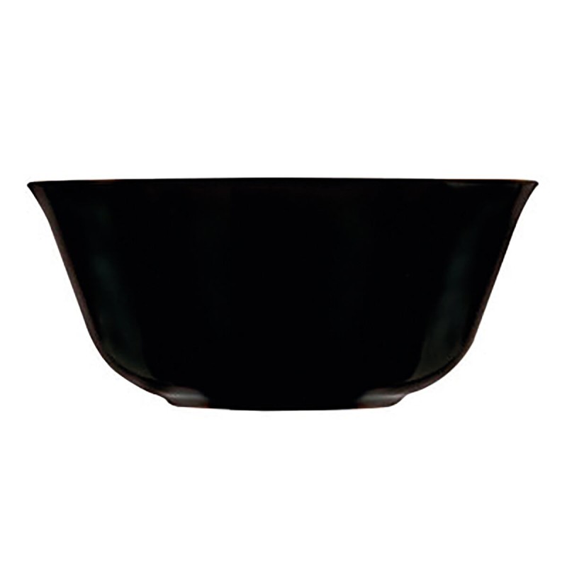 Bol Luminarc Carine Negro Noir verre 12 cm Polyvalents (24 Unités)