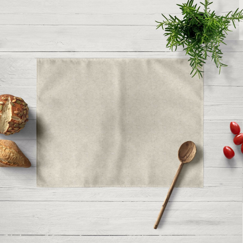 Place mat Belum Liso Linen 45 x 35 cm Smooth 2 Units