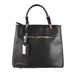 Damen Handtasche Roberta M AW21-RM-3021-NERO Schwarz 25 x 23 x 10 cm