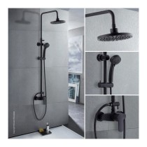 Shower Column Rousseau Shenti Stainless steel ABS