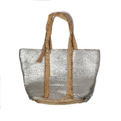 Sac-à-main Femme IRL 1-22-00184 Gris 46 x 30 x 30 cm