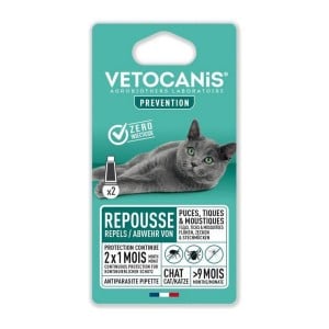 Antiparasiten Vetocanis Katze 2 Stück