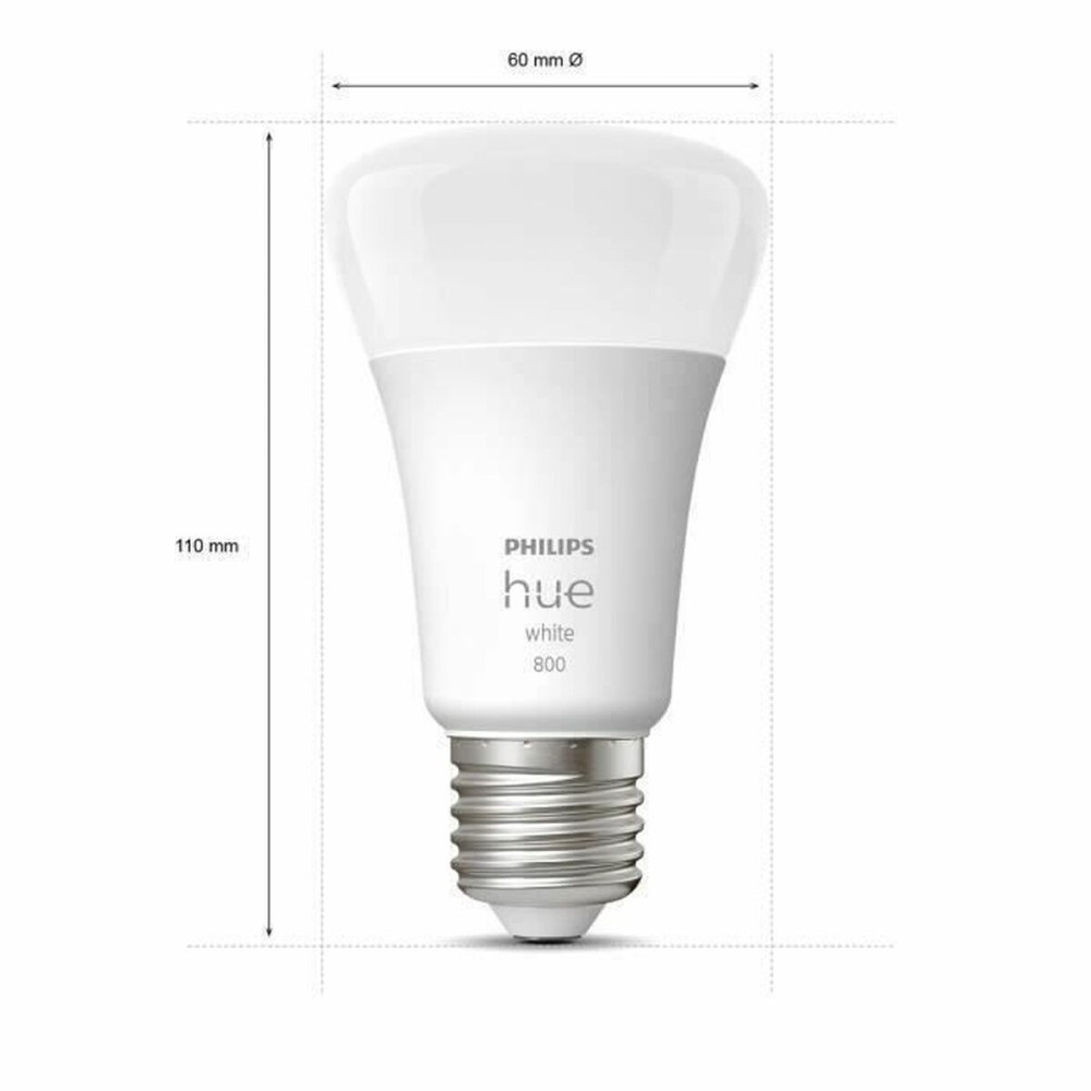 Ampoule à Puce Philips 8719514319028 Blanc F 60 W 9 W E27 800 lm (2700 K) (2 Unités)