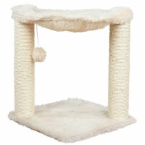 Katzenkratzbaum Trixie Baza Creme Holz Sisal 50 cm