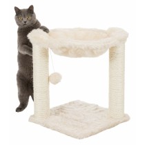 Cat scratching post Trixie Baza Cream Wood Sisal 50 cm