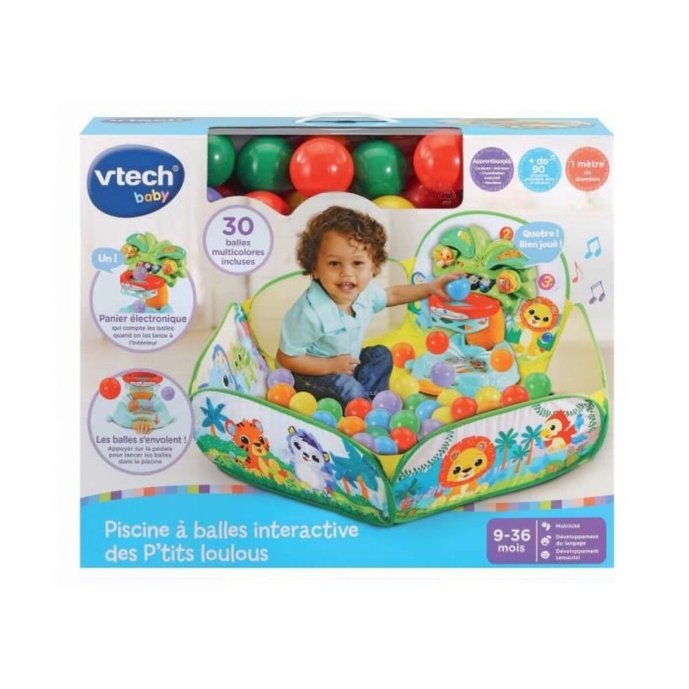 Piscine à balles Vtech Baby P'tits Loulous Interactive Ball Pool (FR)