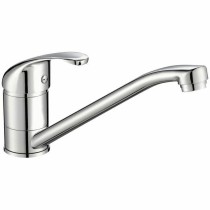 Mixer Tap Rousseau Grey Chrome Metal Stainless steel Brass