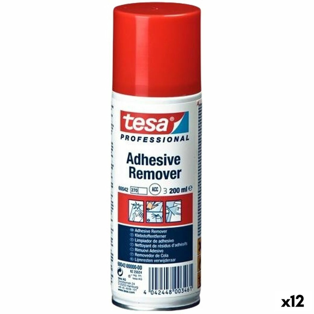 Nettoyeur adhésif TESA 200 ml Spray (12 Unités)