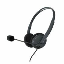 Casques avec Microphone Energy Sistem Office 2 Noir (4 Unités)