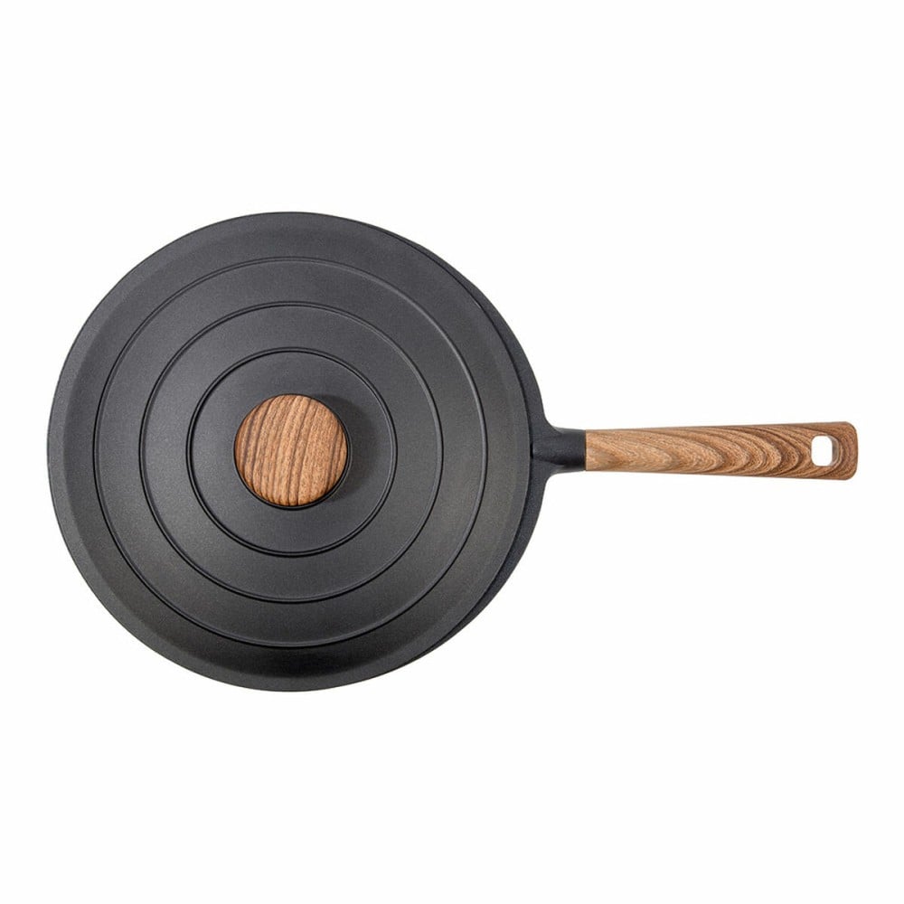 Wok Oroley Nature Bois Aluminium fondu 30 cm