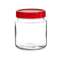 Boîte Rouge Transparent verre polypropylène (1 L) (12 Unités)