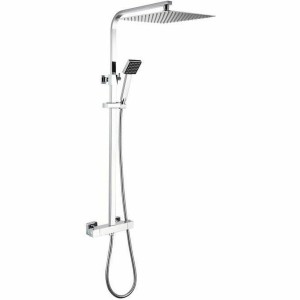 Shower Column Oceanic Stainless steel ABS 30 x 30 cm