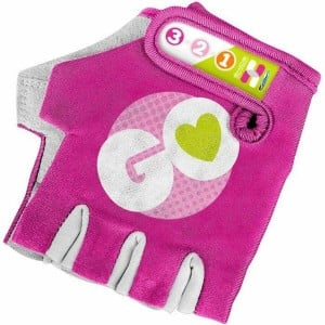 Fahrradhandschuhe Stamp Rosa Unisex-Kinder