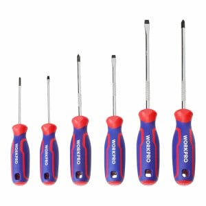 Screwdriver Set Workpro 6 Pieces