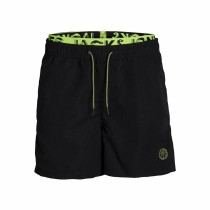 Badeanzug für Kinder Jack & Jones Jjswim Db Wb Neon Schwarz