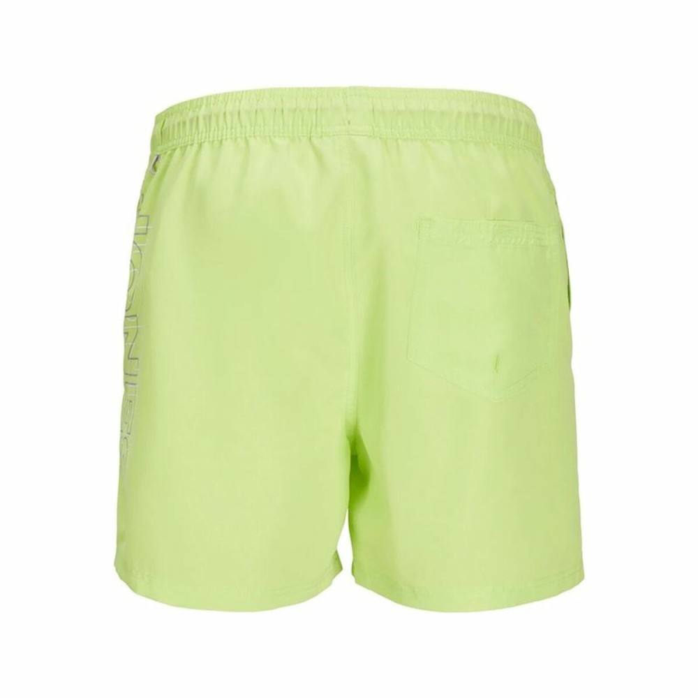 Badeanzug für Kinder Jack & Jones Jjswim Double Logo Ly Hellgrün