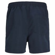 Child's Bathing Costume Jack & Jones Jjswim Solid Ly Navy Blue