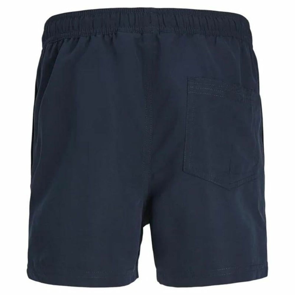 Child's Bathing Costume Jack & Jones Jjswim Solid Ly Navy Blue