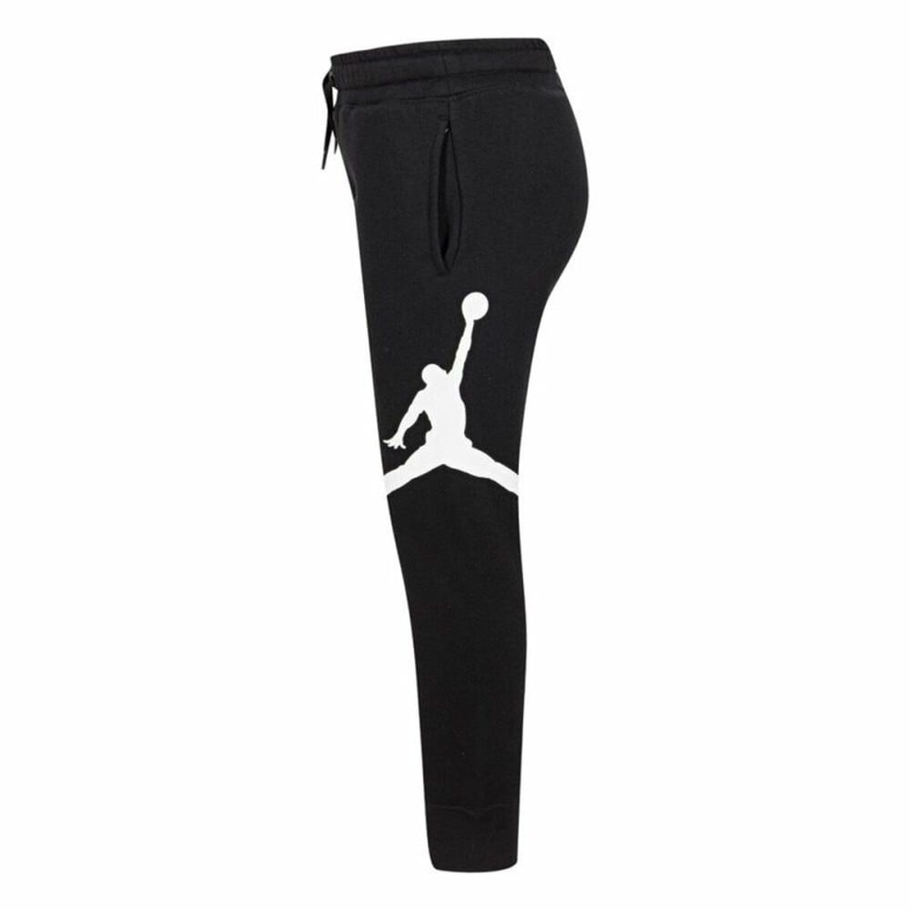 Children's Tracksuit Bottoms Nike Jumpman Fleece Black