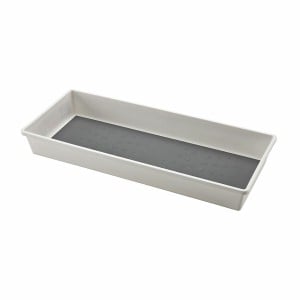 Drawer organiser Mondex Space System polypropylene 15 x 38 x 5 cm White