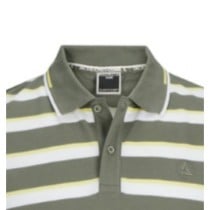 Herren Kurzarm-Poloshirt Jack & Jones JCOHASS AOP 12254958 grün