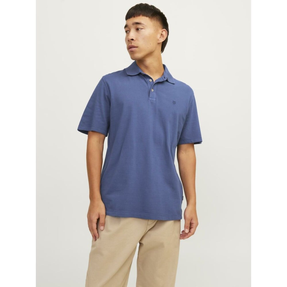 Polo à manches courtes homme Jack & Jones JPRBLUWILLIAM  12257315 Bleu