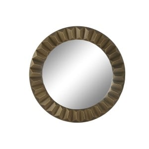 Wall mirror Home ESPRIT Golden Modern 110,5 x 5,5 x 110,5 cm