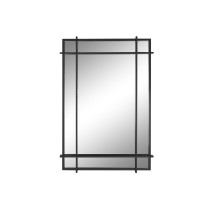 Wall mirror Home ESPRIT Black Modern 65 x 6 x 95 cm