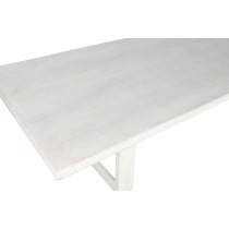 Table de Salle à Manger Home ESPRIT Blanc Bois de manguier 213,4 x 96,5 x 76,2 cm