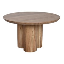 Table Basse Home ESPRIT Marron Naturel Bois d'acacia 80 x 80 x 45 cm