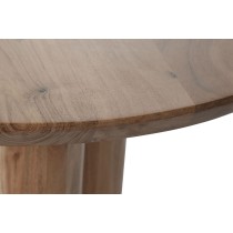 Table Basse Home ESPRIT Marron Naturel Bois d'acacia 80 x 80 x 45 cm