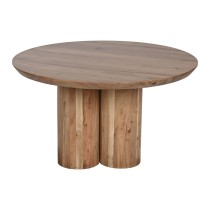 Table Basse Home ESPRIT Marron Naturel Bois d'acacia 80 x 80 x 45 cm