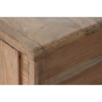 Table Basse Home ESPRIT Naturel Métal Bois d'acacia 115 x 70 x 40 cm