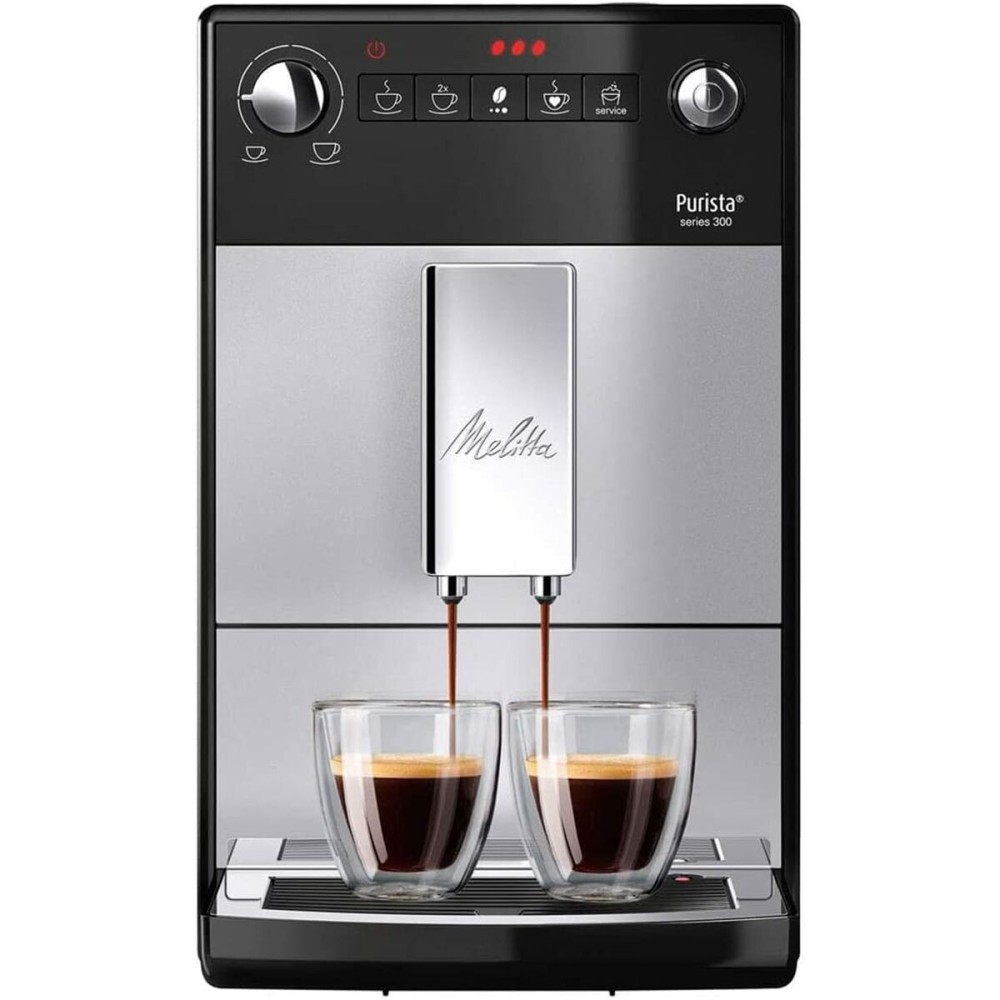 Cafetière superautomatique Melitta F230-101 Argenté 1450 W 15 bar 1 L