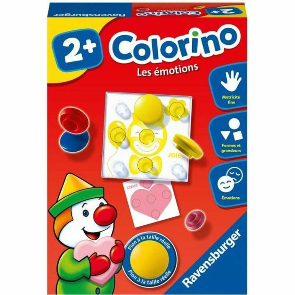 Jeu Éducation Enfant Ravensburger Colorino - Emotions Jaune Rose (Français) (FR)