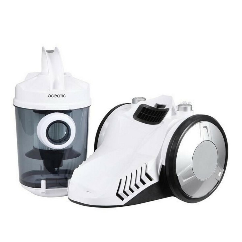 Bagless Vacuum Cleaner Oceanic VC10WBAX2 White 700 W