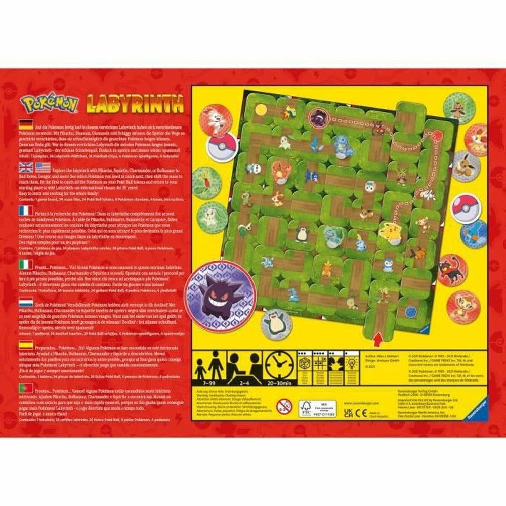 Jeu de société Ravensburger POKEMON Labyrinth (FR)