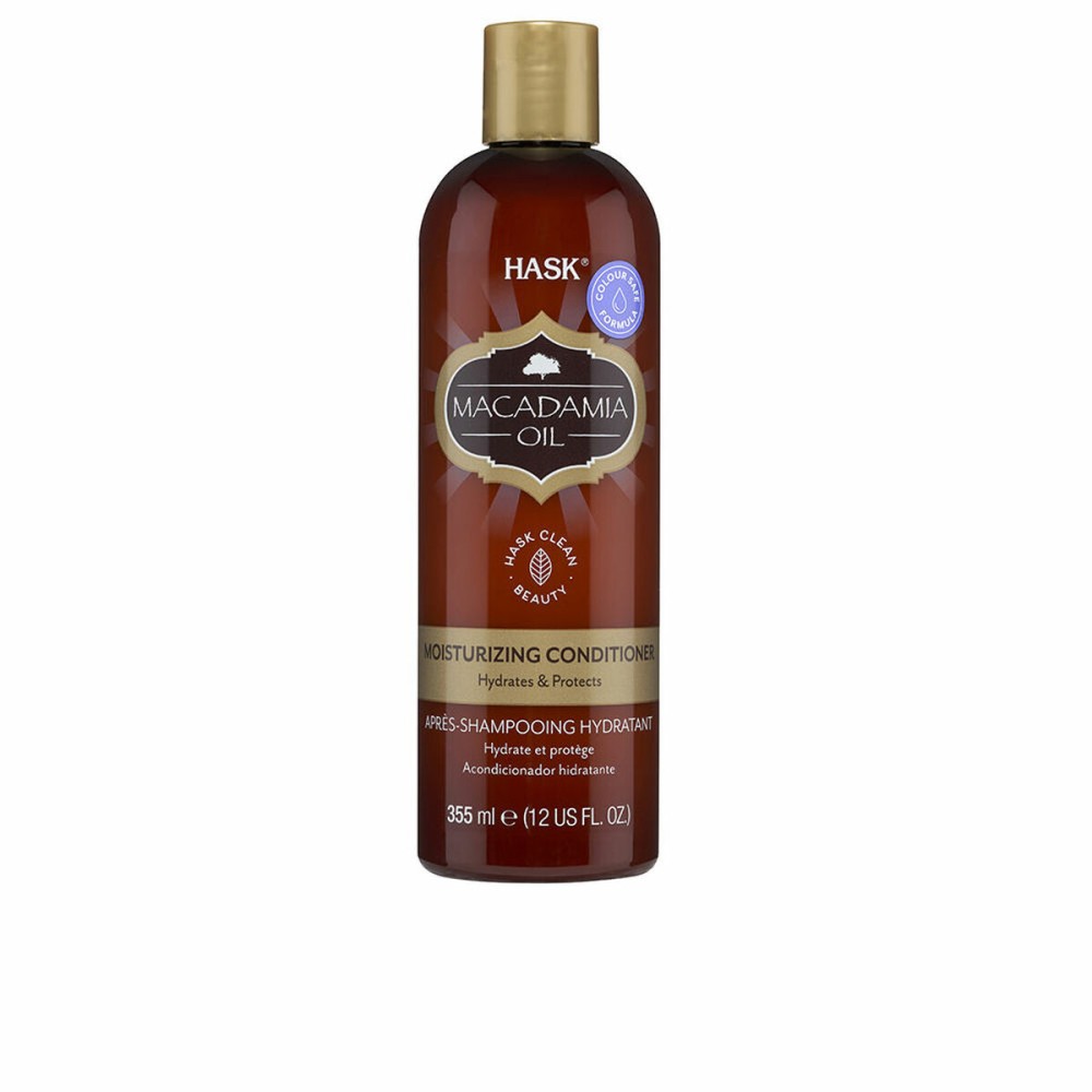 Après-shampooing hydratant HASK MACADAMIA OIL 355 ml