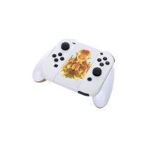 Contrôle des jeux Powera NSAC0059-01 Nintendo Switch Blanc/Or