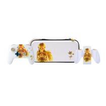 Contrôle des jeux Powera NSAC0059-01 Nintendo Switch Blanc/Or