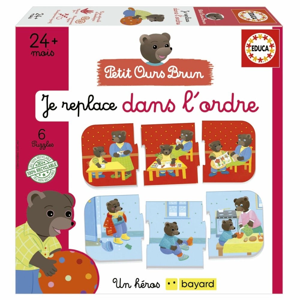 Lernspiel Educa Je replace dans l´ordre (FR)