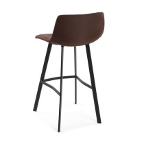 Tabouret Versa Baldwin Marron 49 x 88 x 42 cm (2 Unités)