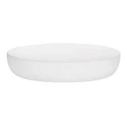 Soap dish Andrea House Matt White Polyresin (13,5 x 9 x 2,5 cm)