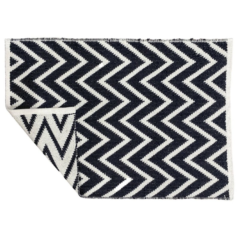 Tapis DKD Home Decor Zigzag Bicolore Urbaine (120 x 180 x 1 cm)