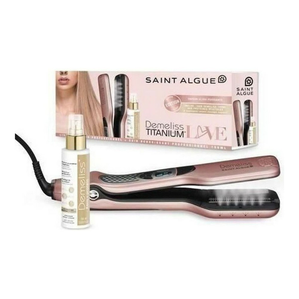 Lisseur à cheveux Saint-Algue Demeliss TITANIUM Love Edition 85 W Rose